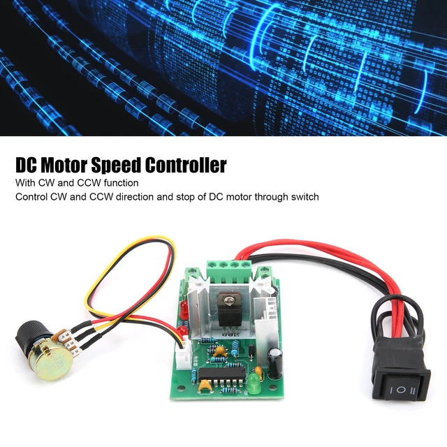 DC MOTOR SPEED Control Module PWM CW CCW Controller Driver DC10V/12V ...