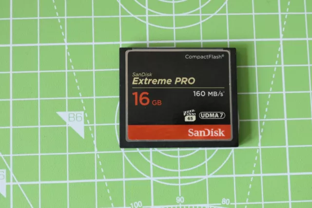 SanDisk Extreme Pro 16GB Compact Flash Card 160MB/s UDMA 7