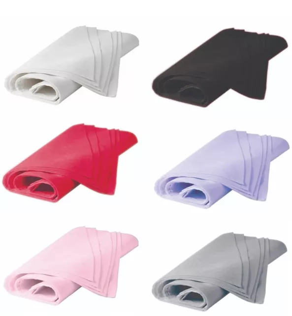 1-12 Pack 100%Cotton Napkins Table Linen Dinner Cloth for Hotel Wedding Party