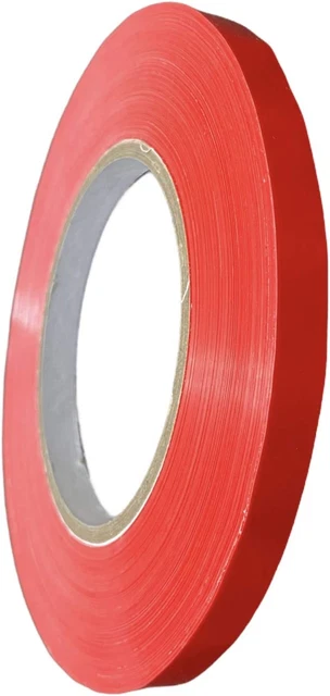 T.R.U. UPVC-24BS Red Poly Bag Sealing Tape: 3/8 In. X 180 Yds. (Pack of 1)