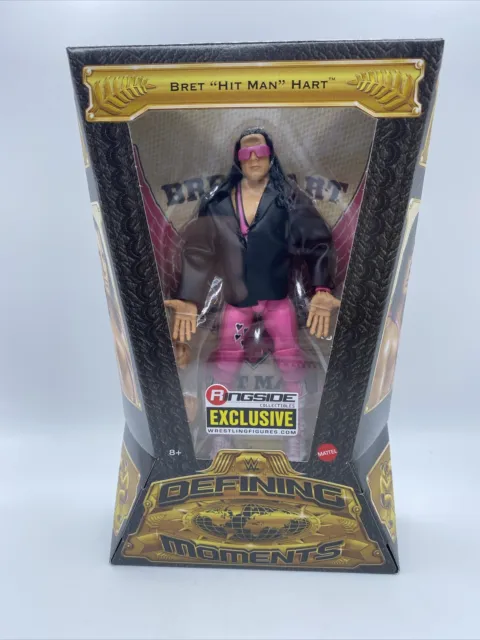 Bret Hart - WWE Defining Moments Ringside Exclusive  Toy Wrestling Figure
