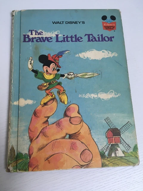 Walt Disney's The Brave Little Tailor Hardcover Disney Book Club