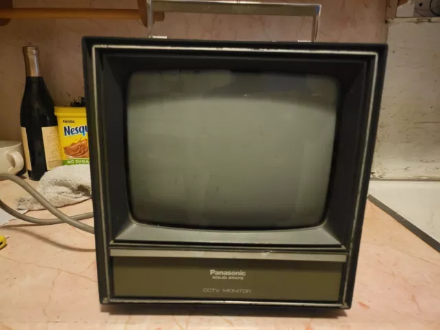 Panasonic Solid State TV Monitor vintage 