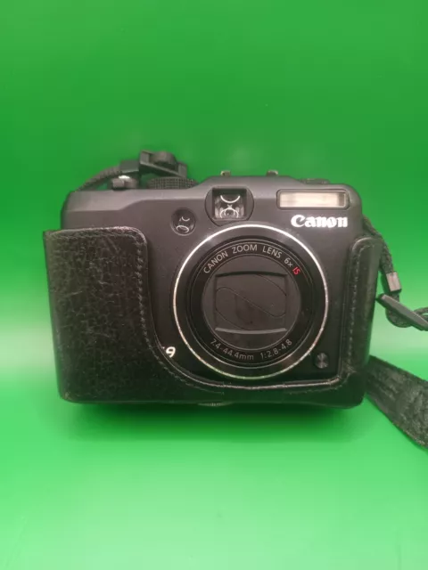 Canon Powershot G9 Camera With Cover/Case Untested