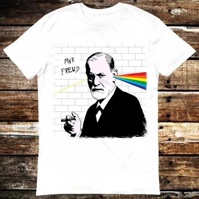 Pink Freud Dark Side of Your Mom Parody Sigmund Floyd Punk Joke T Shirt 6035