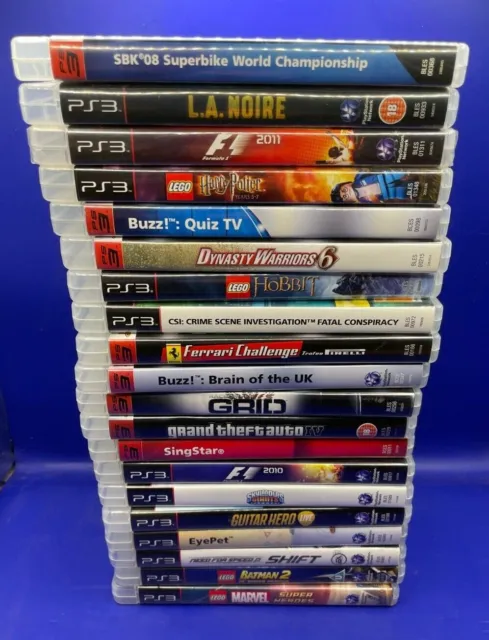 Sony PlayStation 3 Games / Good Condition / Tested + Cleaned / Tracked Delivery