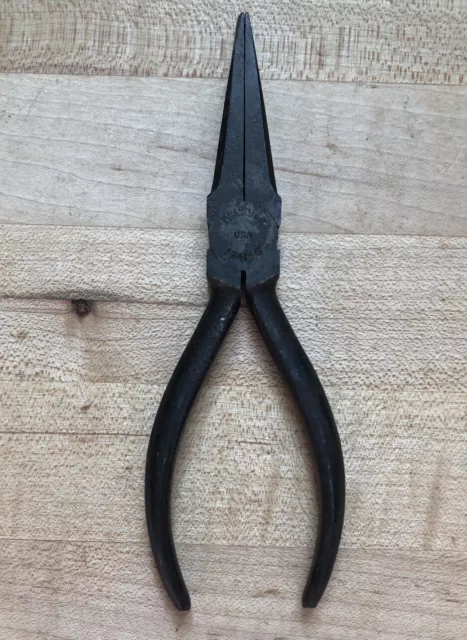 Vintage Kraeuter Needle Nose Pliers No. 1741-6 USA Nice!