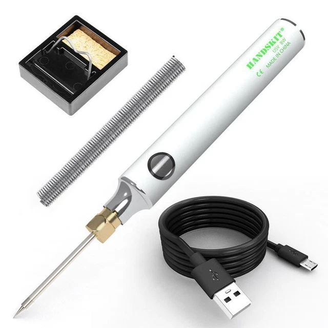 Wireless Electric Soldering Iron Solder Iron USB 5V 8-10W Repair Welding Tools