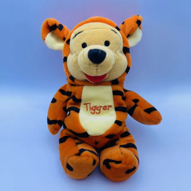 Disney Winnie The Pooh As Tigger Beanbag Plush 7"