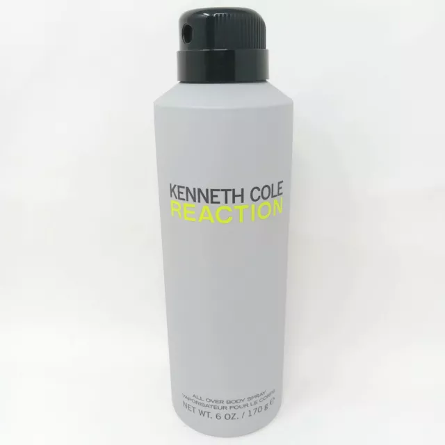 Reaction by Kenneth Cole 6 oz All Over Body Spray for Men New In Can