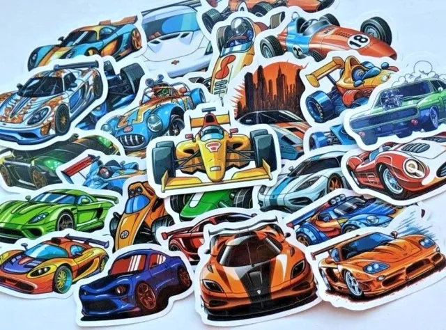 Car Stickers For Kids 20/50 Waterproof Vinyl Stickers For Water Bottles Scooters