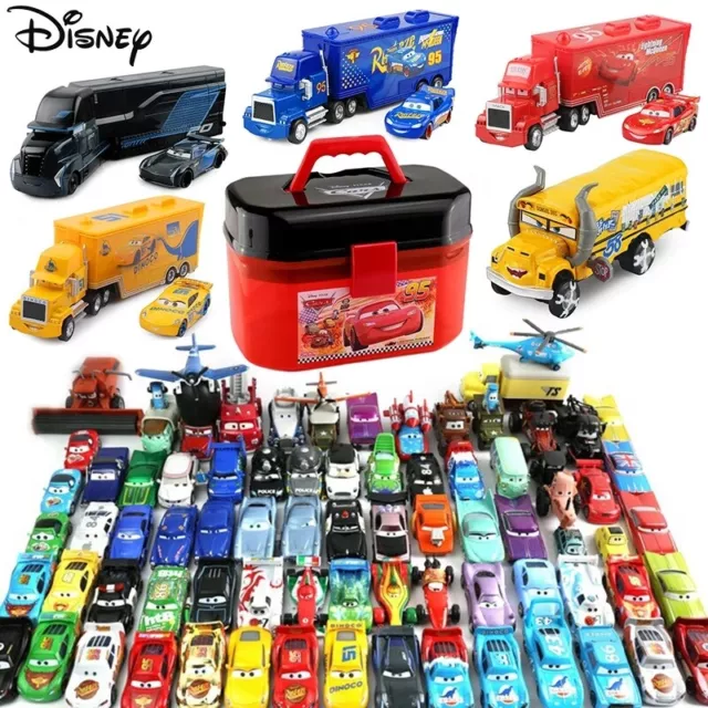 Disney Pixar Cars Lot Lightning McQueen 1:55 Diecast Model Car Toys Gift US