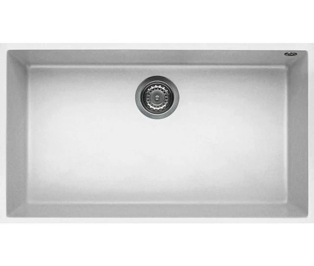 Elleci Quadra 130 G68 Unterbauspüle Rechteckig Granitek