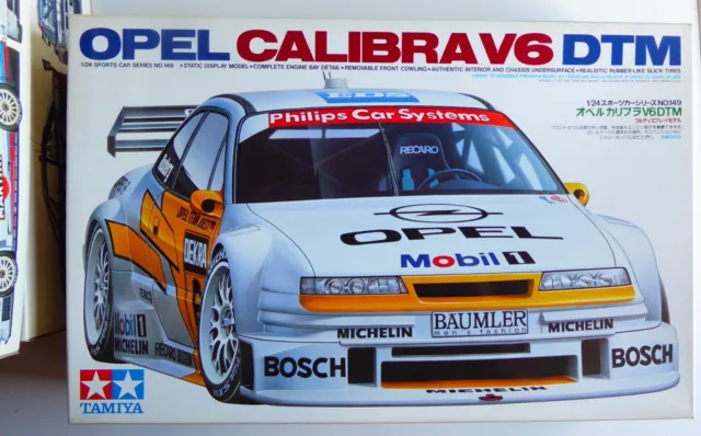 1/24 Tamiya Opel Calibra V6 DTM Opel Motorsport Team