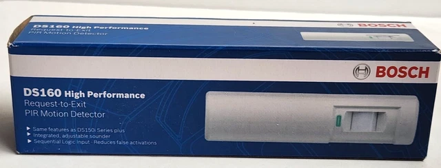 Bosch DS160 High Performance Request to Exit Passive Infrared Detector New