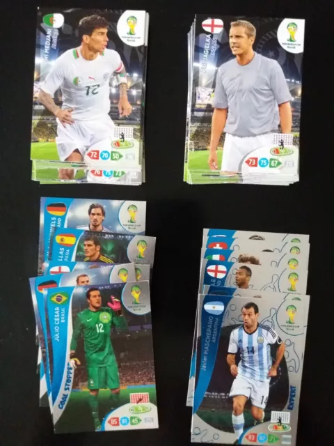 Panini Adrenalyn Fifa Wc Brasil 2014 - Lot 56 Cartes Differentes - Voir Liste