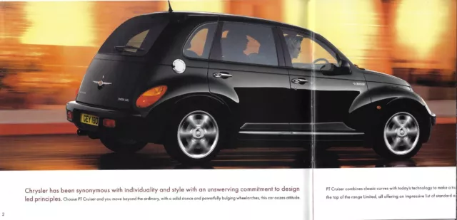 Chrysler PT Cruiser 5-dr 2005 UK Market Sales Brochure Limited Touring Classic 2