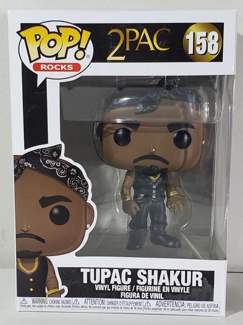 TUPAC SHAKUR (2PAC) Funko Pop! Rocks 158 with Pop Protector $28.77 ...