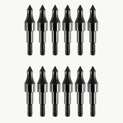 12/24/30pcs Tiro Con L'Arco pratica Broadheads FRECCIA punti di destinazione suggerimenti 
