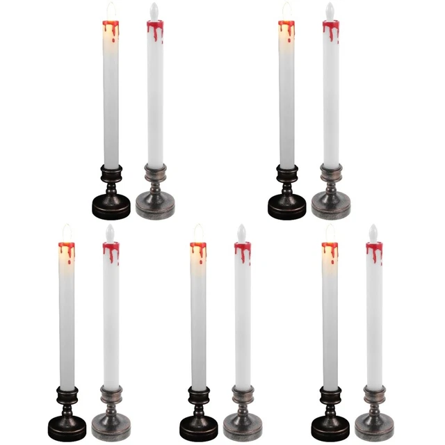 10 pz candele senza fiamma candele per finestra candele per finestra pro party tavolo decorazione