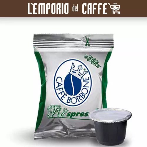 500 Capsule Cialde Caffe Borbone Respresso Dek Deca Verde Compatibili Nespresso