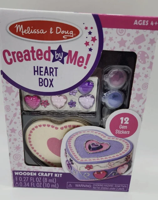 Kit artesanal Melissa & Doug decora tu propio - caja de corazón