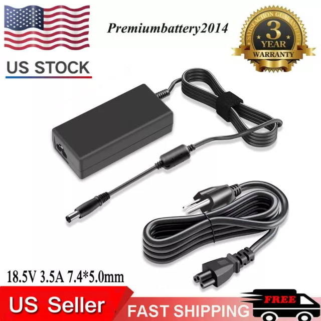AC Adapter Power Battery Charger For HP Elitebook 8460p 8470p 8460w 8560p 8570pP