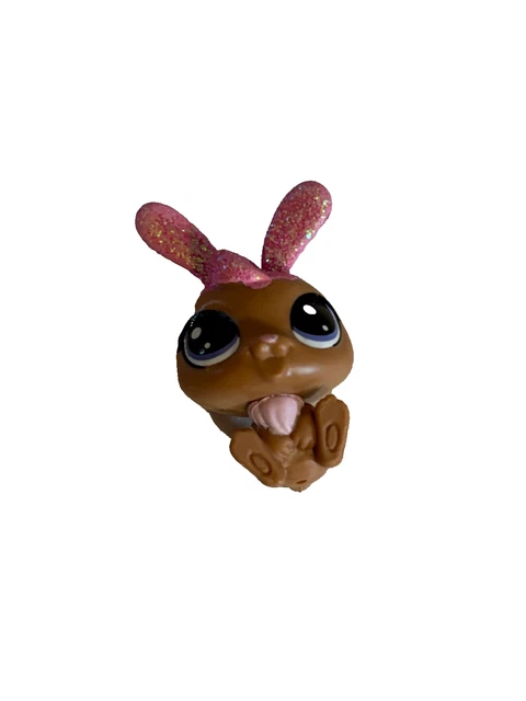 Figurine Littlest Pet Shop - Lapin Nain Numéro 1497 - Marque Hasbro - Occasion