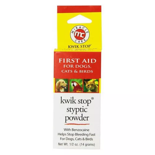 Gimborn Kwik Stop Styptic Powder .5 oz  by Miracle Care