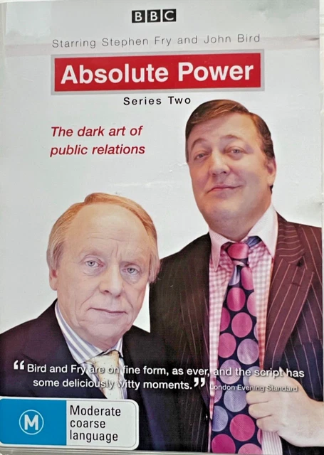ABSOLUTE POWER DVD -  Series Two 2003 - STEPHEN FRY - Free Post!