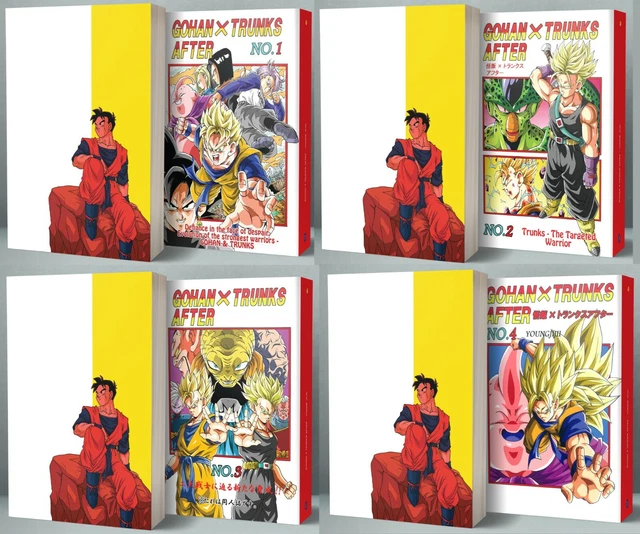 COLLECTION MANGA DRAGON Ball Gohan X Trunks After AF Traduits en