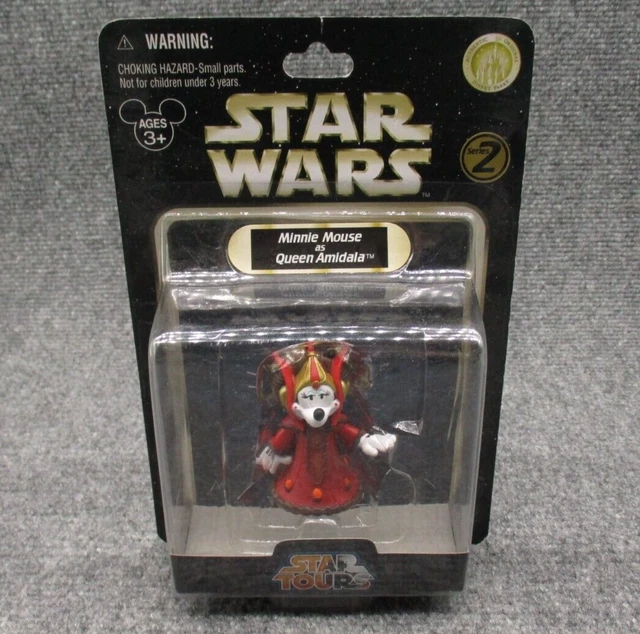Star Wars Action Figure Minnie Mouse Queen Amidala Walt Disney World Star Tours