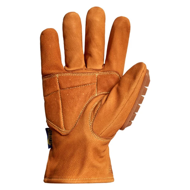 ENDURA 378GKG4PM Work Gloves,Drivers,M,Leather,PR