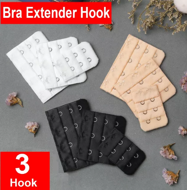 Clip On Bra Extender Hooks Maternity Plus Size Band Strap Extension Bra Strap