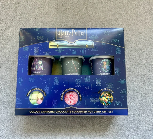 HARRY POTTER COLOUR Changing Chocolate Flavoured Hot Drink + Toppings ...