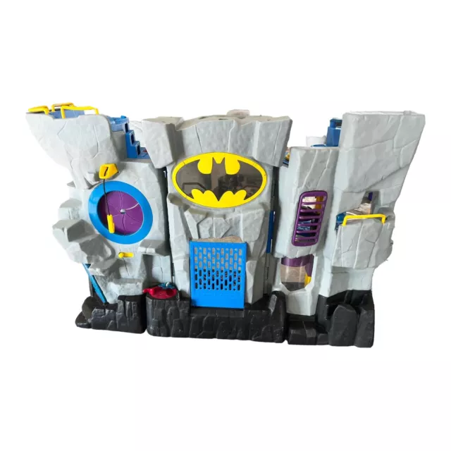 BATMAN BAT CAVE Tower Toy Fisher Price fold up play set Imaginext