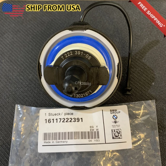Gas Fuel Tank Filler Cap Cover For BMW E90 E92 E60 E46 X1 X5 X6 Z4 & Mini Cooper