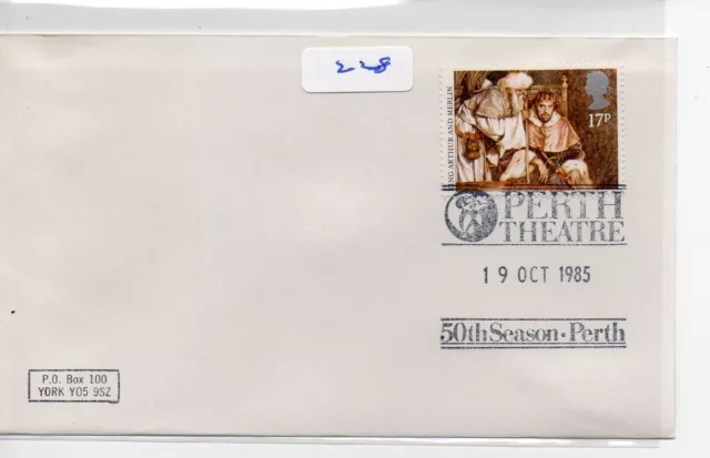 GB - Event Cover Plain (EV228) 1985 - 50th Season, Perth Theatre