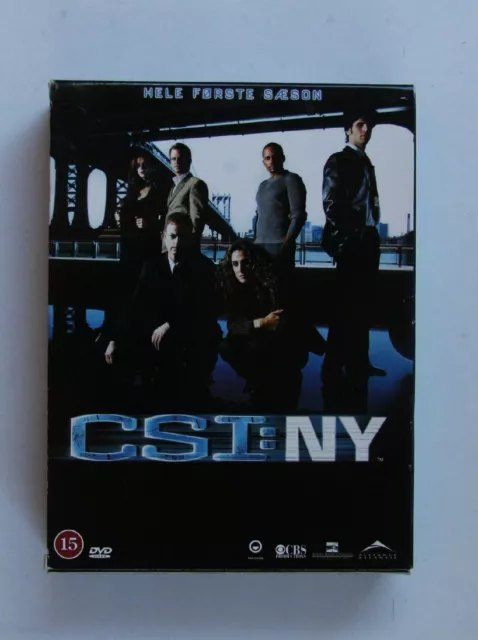 TV Series CSI:NY The Complete First Season NL 6DVD Box 2005 Gary Sinise