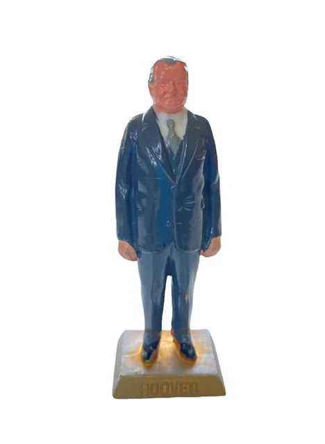 Louis Marx Presidents Vintage Plastic Figure Herbert Hoover