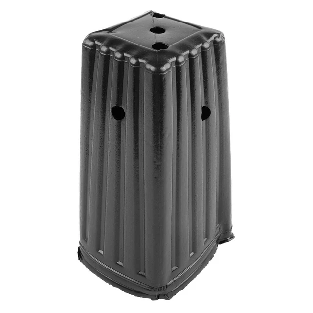 Carrello per Piante con Ruote Diametro 40 cm Nero 275 kg