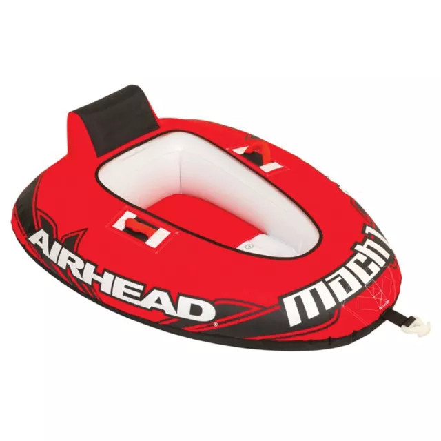 Airhead Mach 1, 1 Rider Towable Tube for Boating