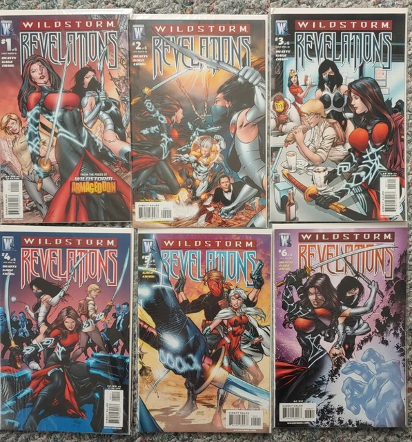 Wildstorm Revelations # 1-6 COMPLETE SERIES WILDSTORM COMICS