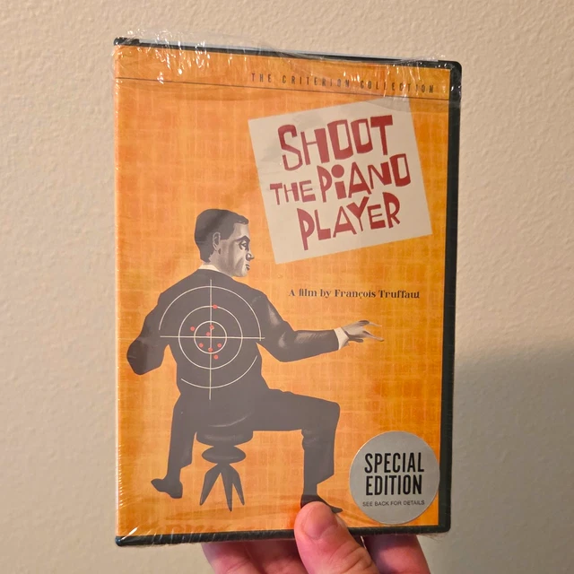 SHOOT THE PIANO Player (Criterion Collection) (DVD, 1960) great