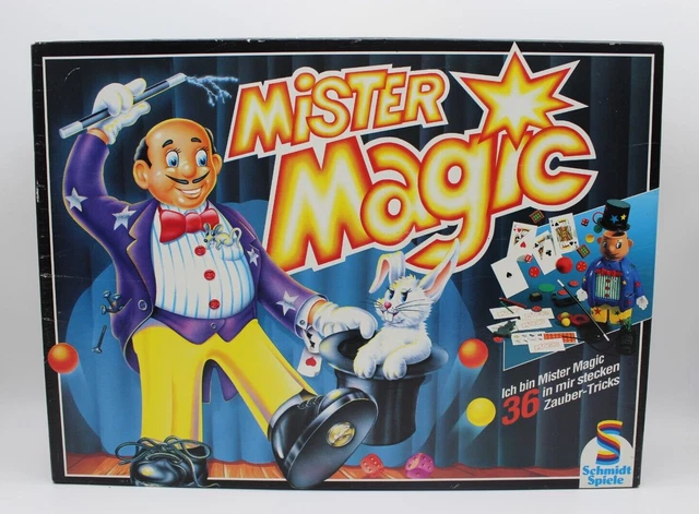 Mister Magic Zauberkasten mit Figur - 1992 Schmidt Spiele