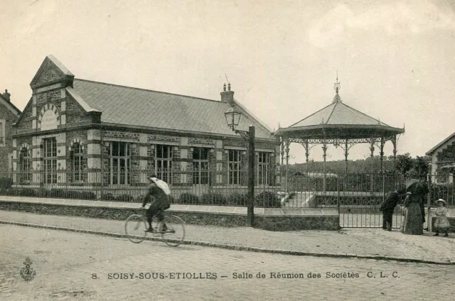 Carte SOISY SOUS ETIOLLES Salle de Réunion des Sociétés
