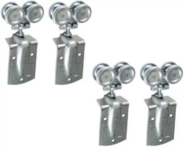 National N168-815 2 pack Box Rail Barn Door Trolley Hanger Rollers 5040 - Qty 2