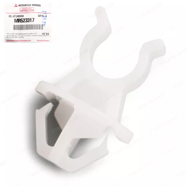 Fits Mitsubishi Mirage Attrage'13-'16 Lancer'02-'14 Hood Support Prop Rod Clip