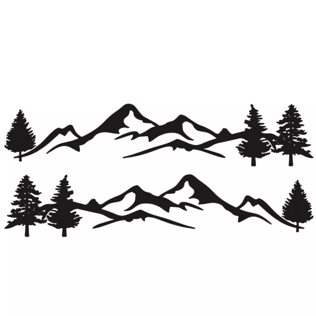 Vinyl Decals Car Truck SUV Self Adhesive Side Body Door Decoration Auto Stickers