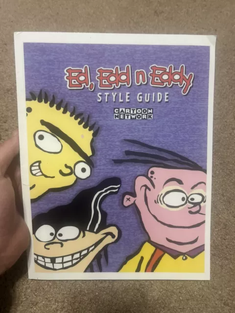 Ed, Edd n Eddy 2004 Storyboard Test Book EXTREMELY RARE Animation Bible